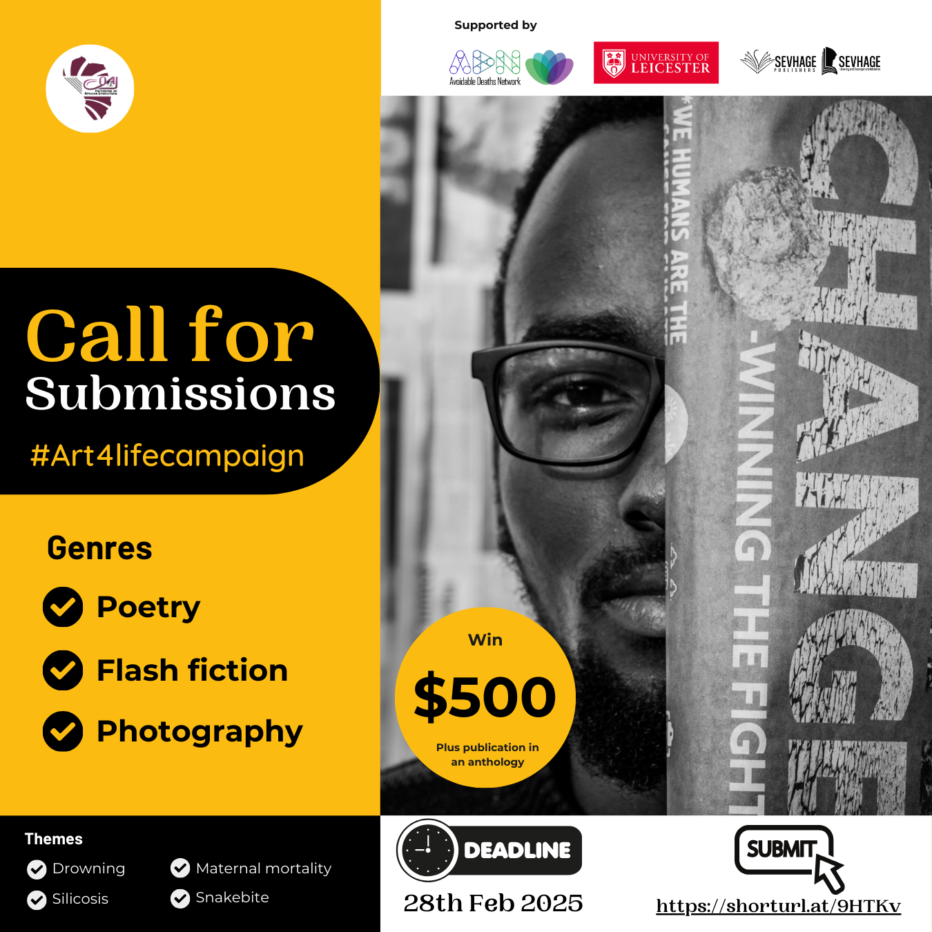 Call for Submissions: Art for Life Campaign