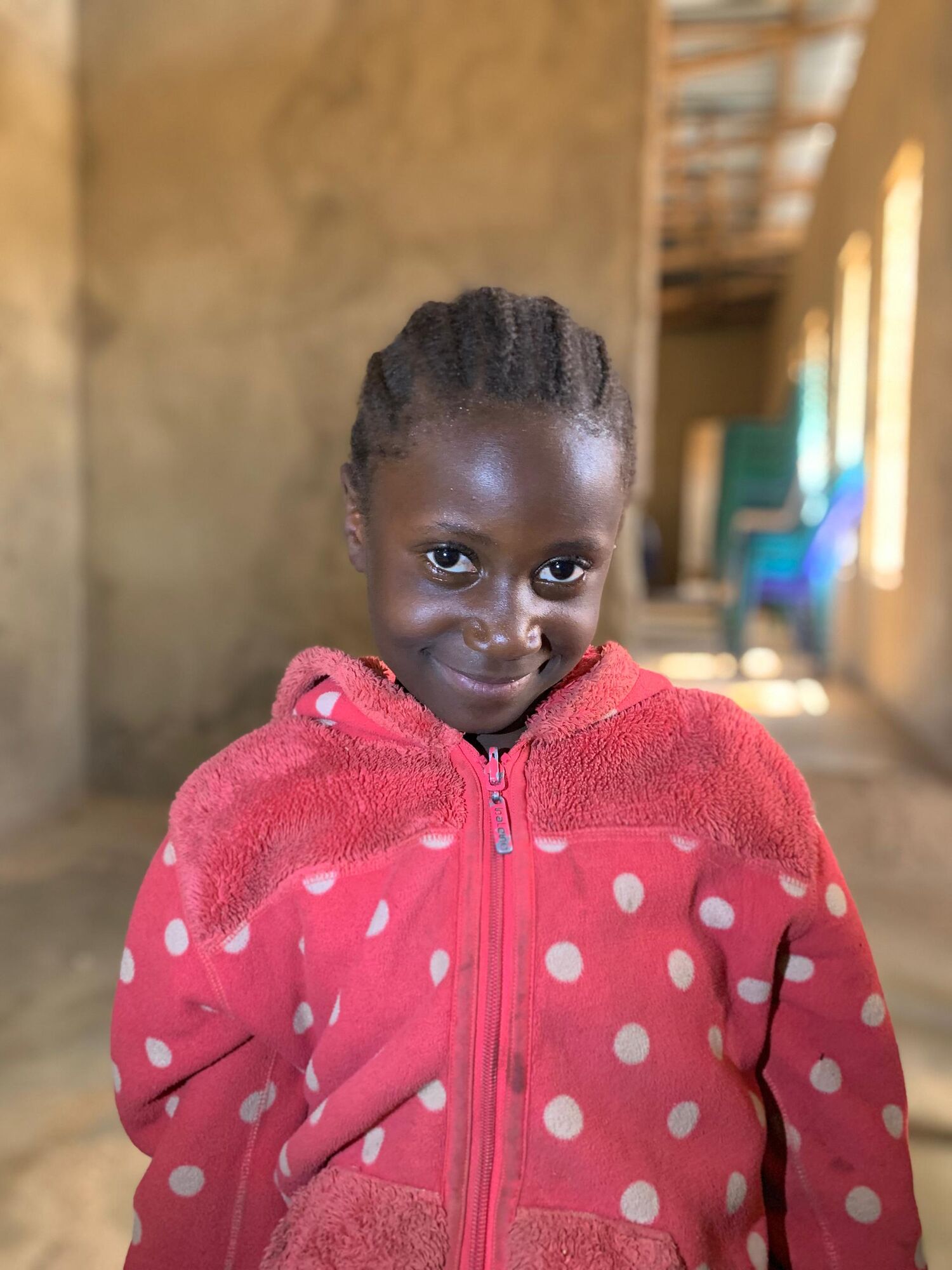 A smiling young learner